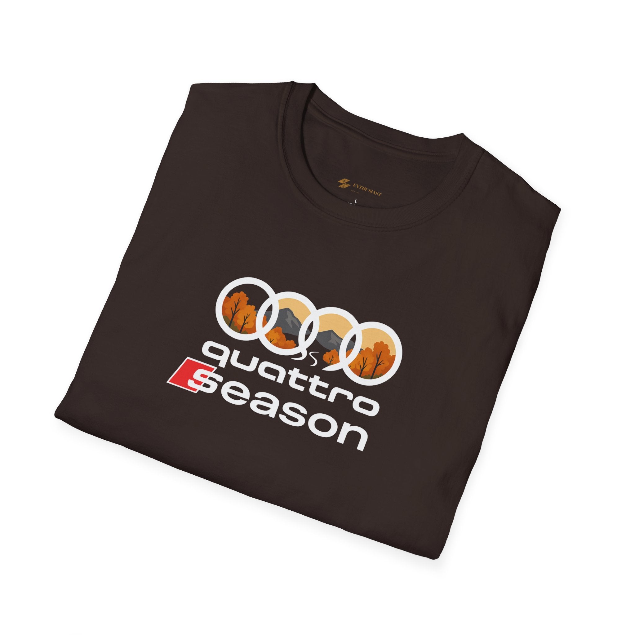 Quattro Season Shirt Audi Inspired Fall Design Enthusiast Tee