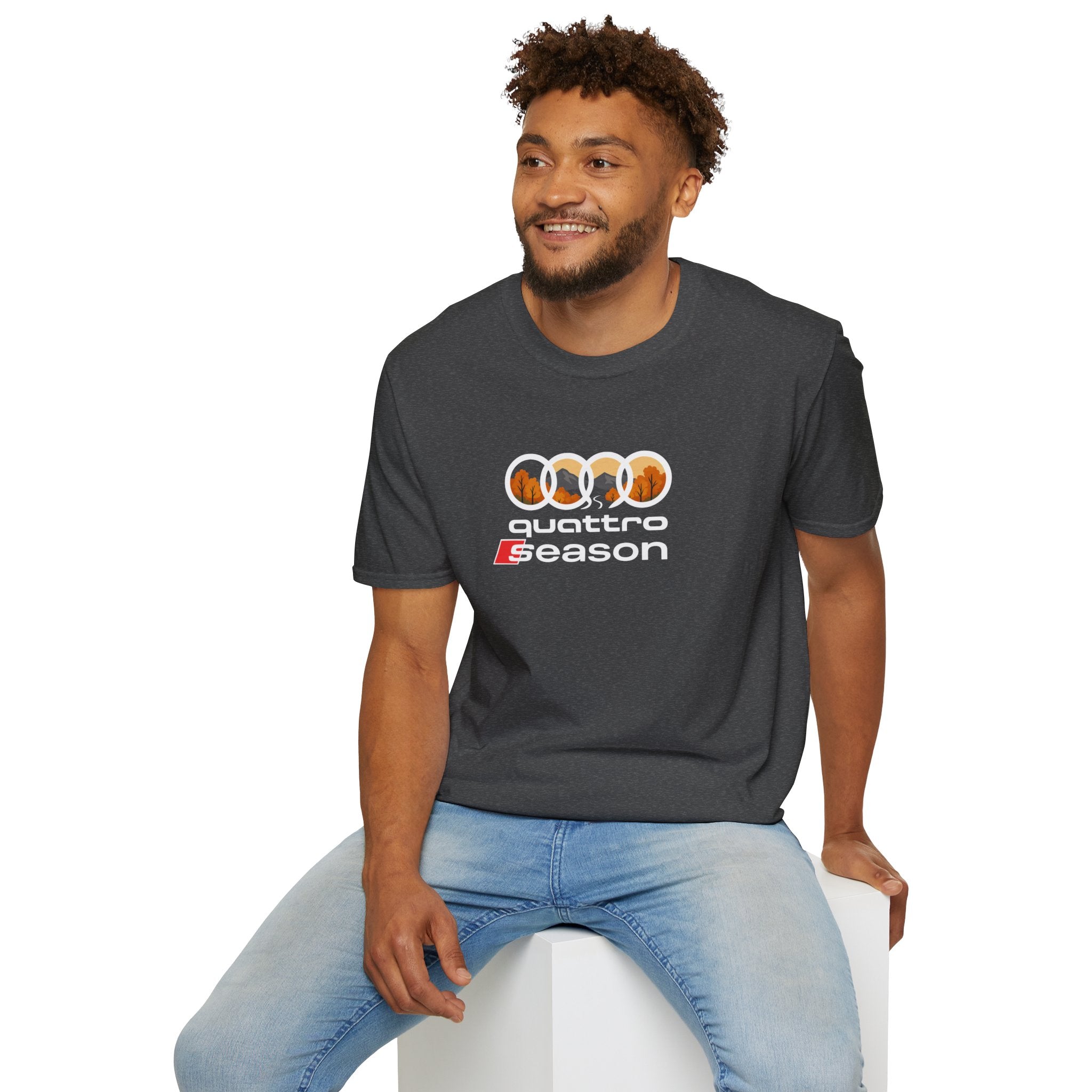 Quattro Season Shirt Audi Inspired Fall Design Enthusiast Tee