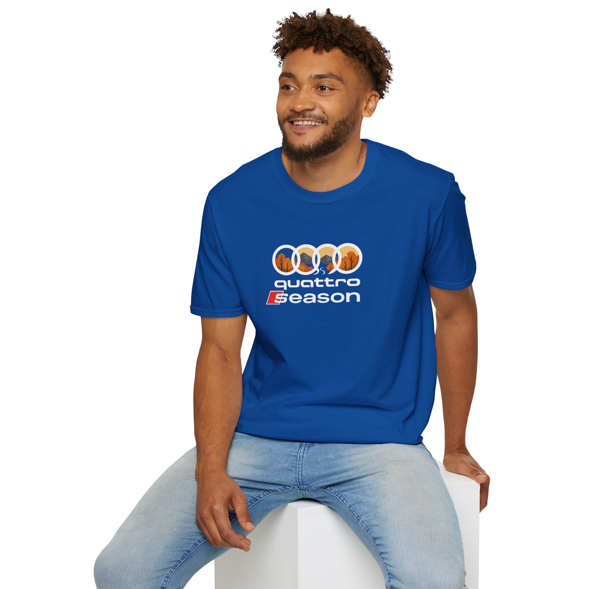 Quattro Season Shirt Audi Inspired Fall Design Enthusiast Tee