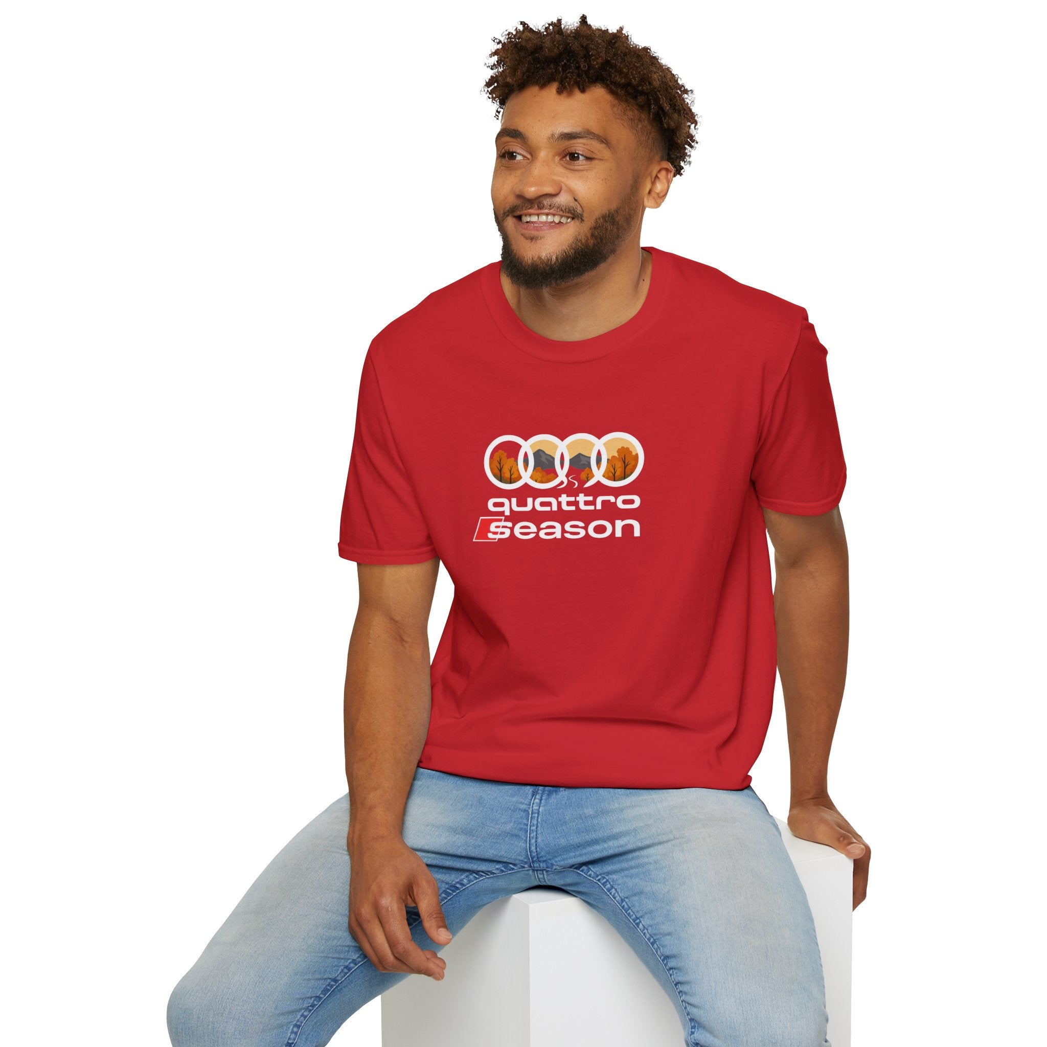Quattro Season Shirt Audi Inspired Fall Design Enthusiast Tee