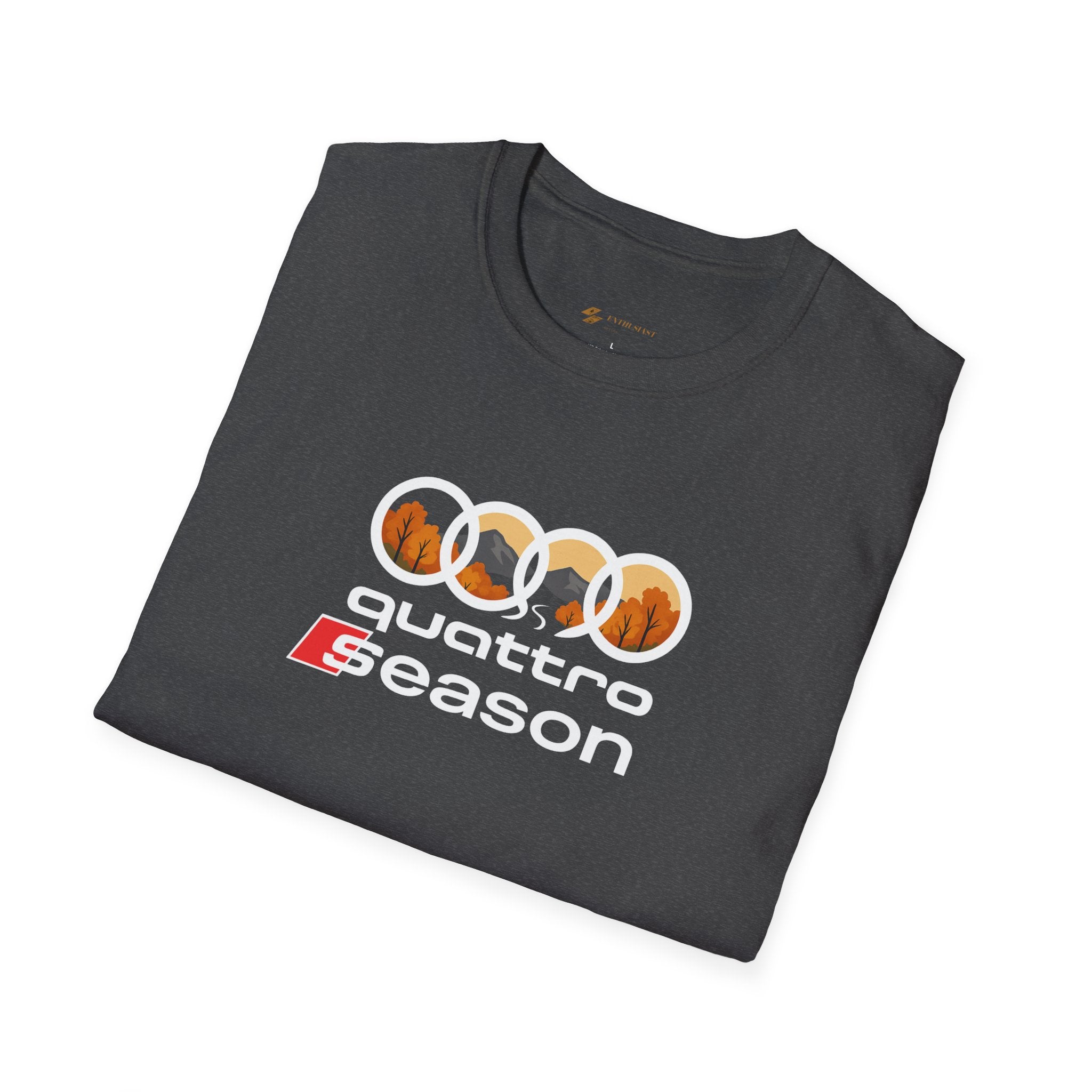 Quattro Season Shirt Audi Inspired Fall Design Enthusiast Tee