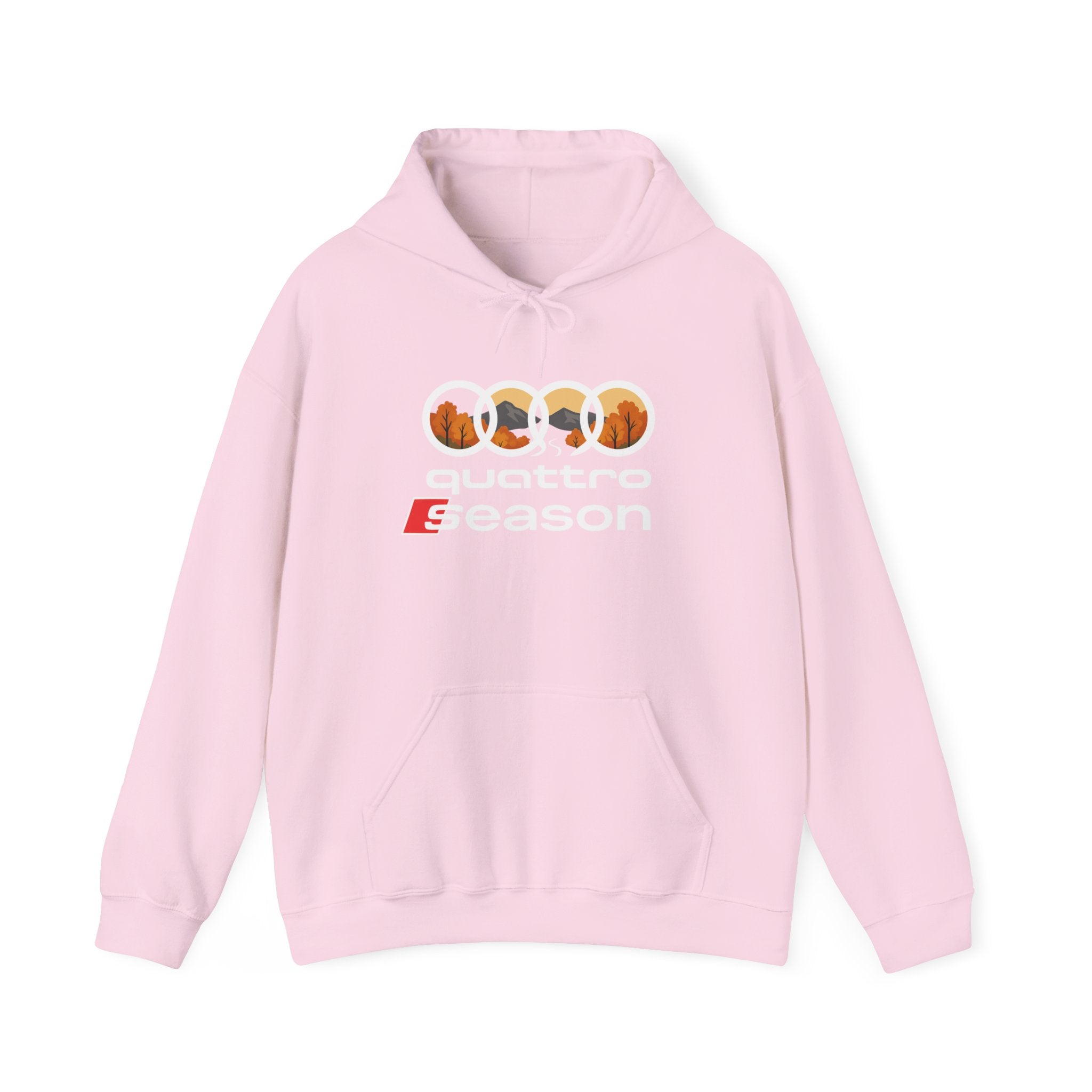 Quattro Season Hoodie Audi Quattro-Inspired Sweatshirt Euro Car Enthusiast Apparel
