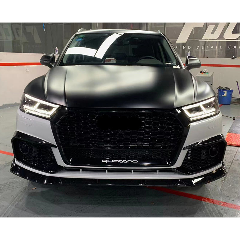 2019-2021 Audi Q5/SQ5 RSQ5 Style Front Bumper with Lip Conversion