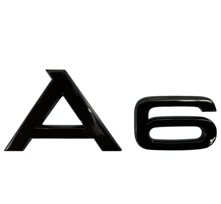 Black Optics Emblem Sets for Audi Models