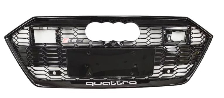 RS Honeycomb Front Grille for 2019-2023 Audi A7/S7C8 Models