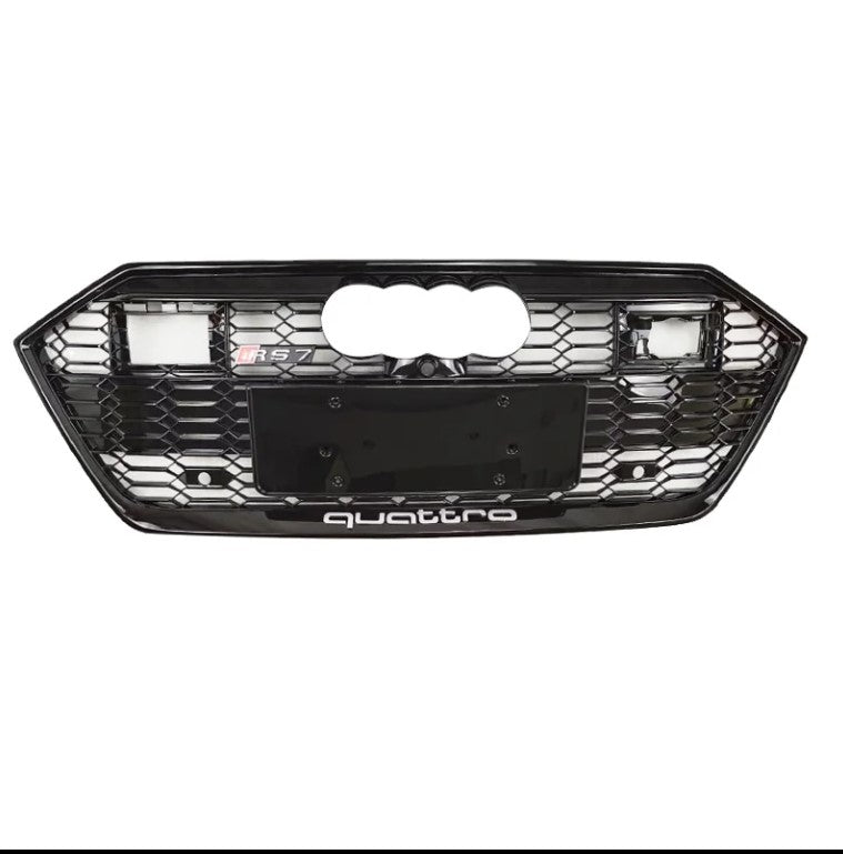 RS Honeycomb Front Grille for 2019-2023 Audi A7/S7C8 Models