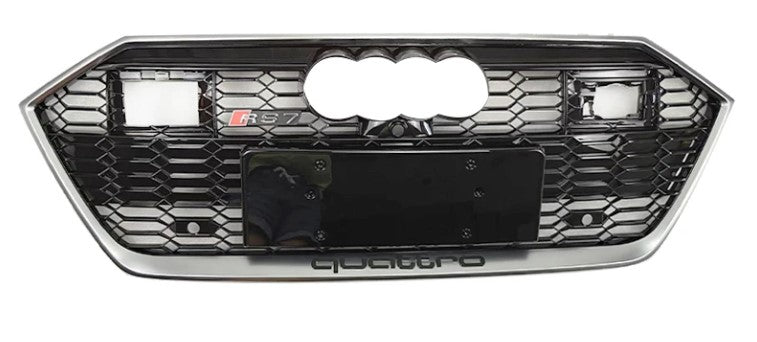 RS Honeycomb Front Grille for 2019-2023 Audi A7/S7C8 Models