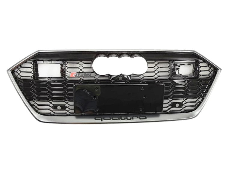 RS Honeycomb Front Grille for 2019-2023 Audi A7/S7C8 Models
