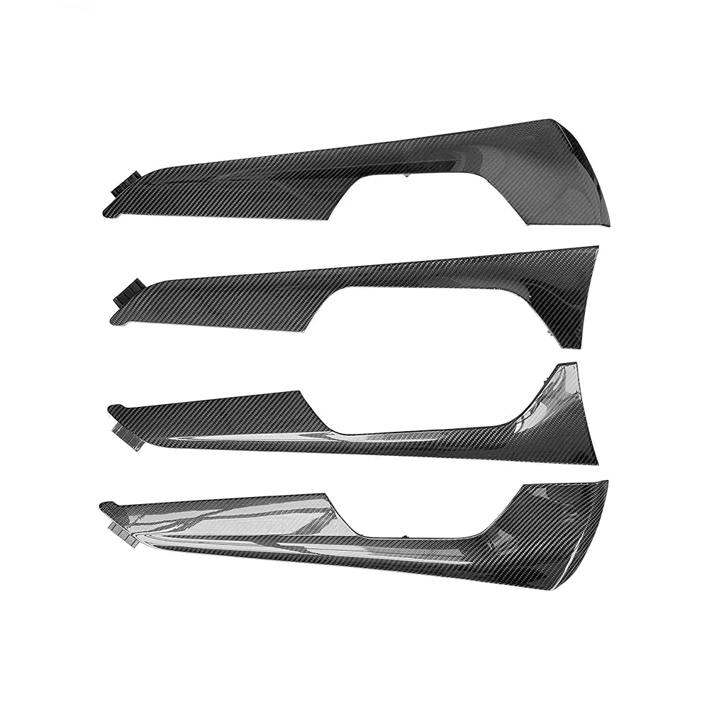 Carbon Fiber Interior Trim Set for Audi A6 / A7 C8 (2020+) – 8pc Full Kit