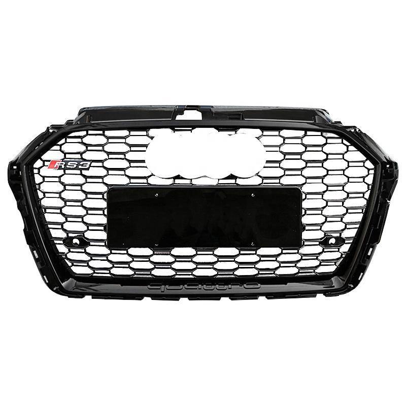 RS Honeycomb Front Grille for 2017-2019 Audi A3/S3/RS3 8V.5 Models - Enthusiast Brands