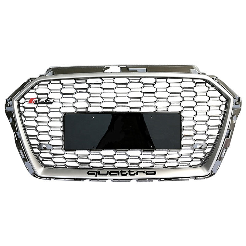 RS Honeycomb Front Grille for 2017-2019 Audi A3/S3 8V.5 Models