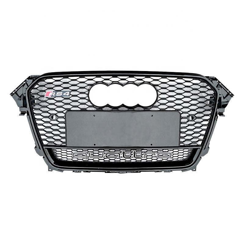 RS Honeycomb Front Grille for 2013-2016 Audi A4/S4 B8.5 Models