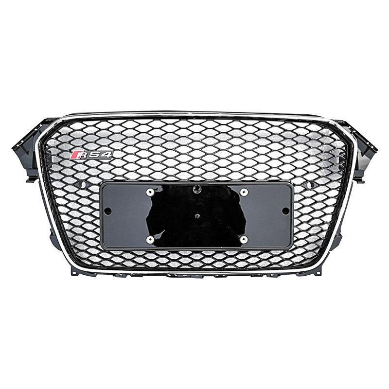 RS Honeycomb Front Grille for 2013-2016 Audi A4/S4/RS4 B8.5 Models - Enthusiast Brands