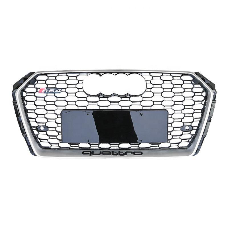 RS Honeycomb Front Grille for 2017-2019 Audi A4/S4/RS4 B9 Models - Enthusiast Brands