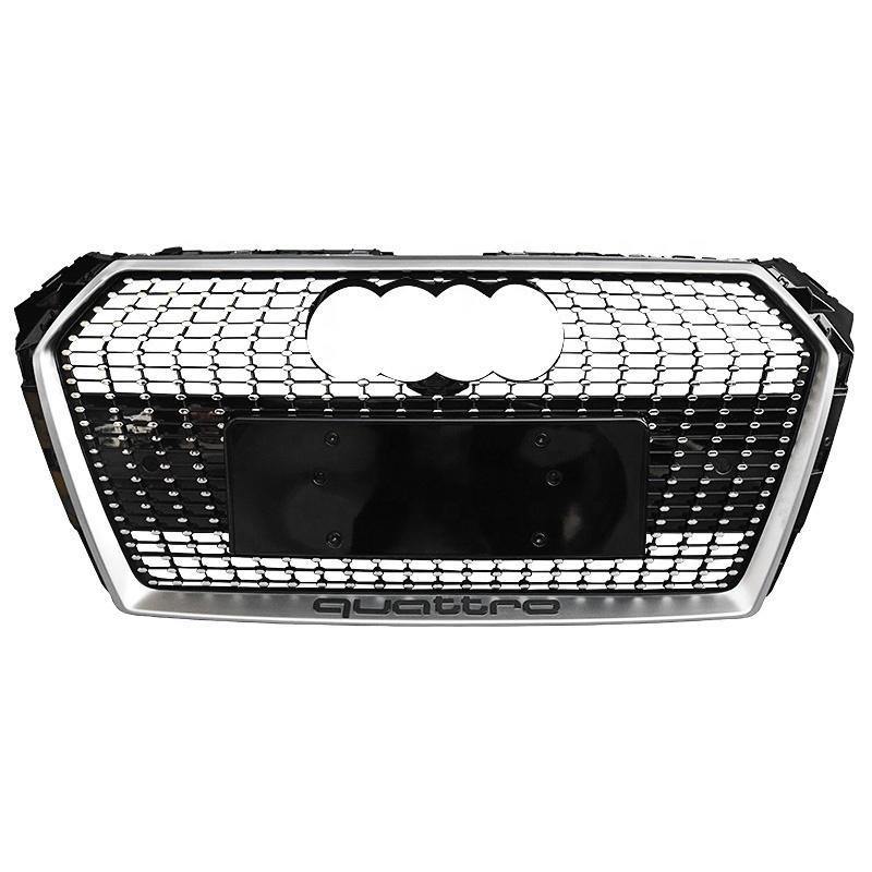 RS Honeycomb Front Grille for 2017-2019 Audi A4/S4/RS4 B9 Models - Enthusiast Brands