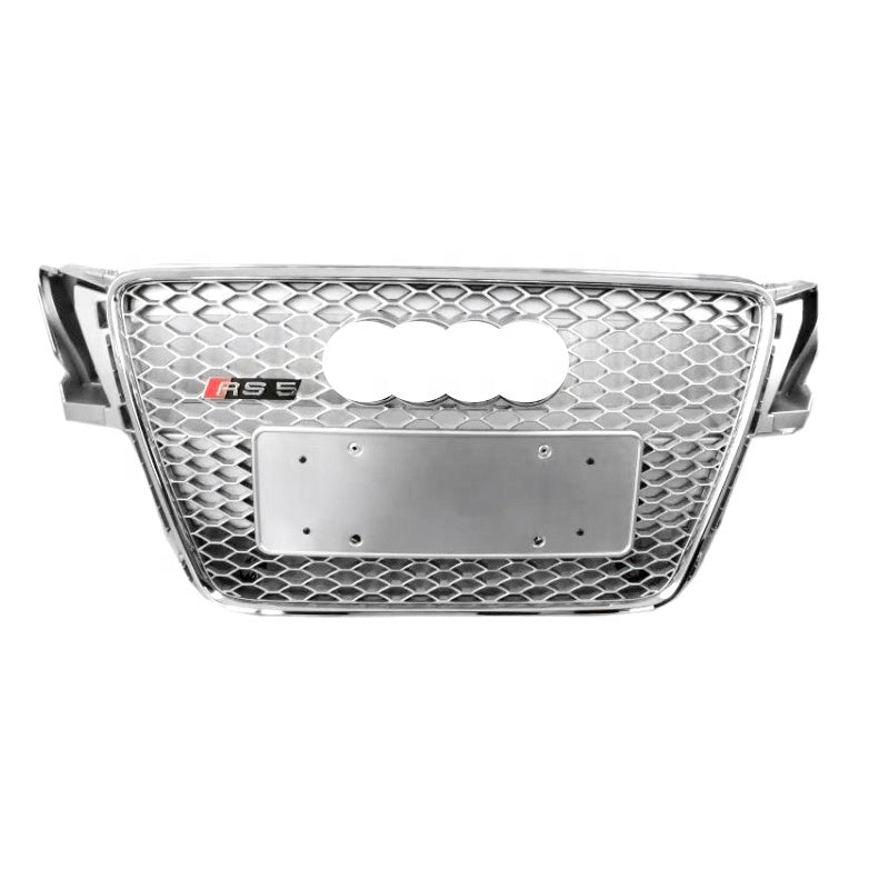 RS Honeycomb Front Grille for 2008-2012 Audi A5/S5 B8 Models