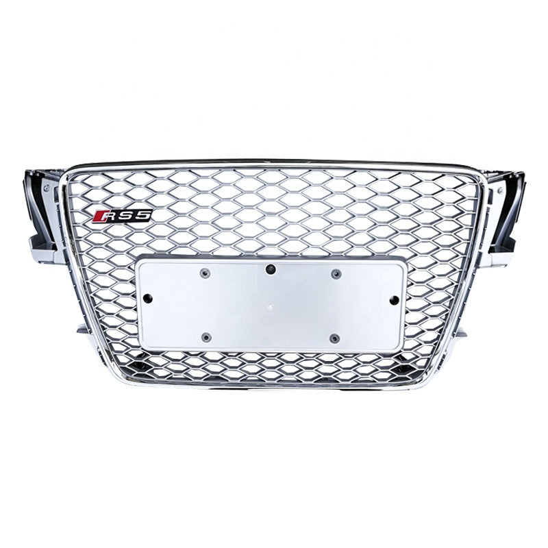 RS Honeycomb Front Grille for 2008-2012 Audi A5/S5 B8 Models