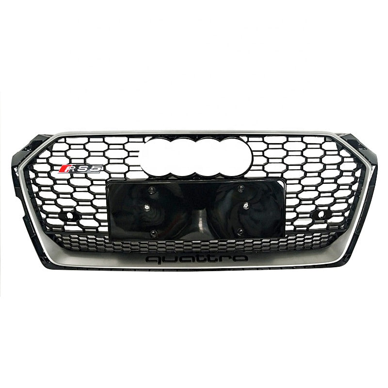 RS Honeycomb Front Grille for 2017-2019 Audi A5/S5 B9 Models