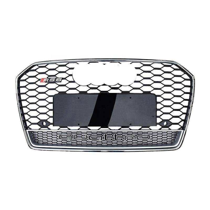 RS Honeycomb Front Grille for 2016-2018 Audi A6/S6 C7.5 Models - Enthusiast Brands
