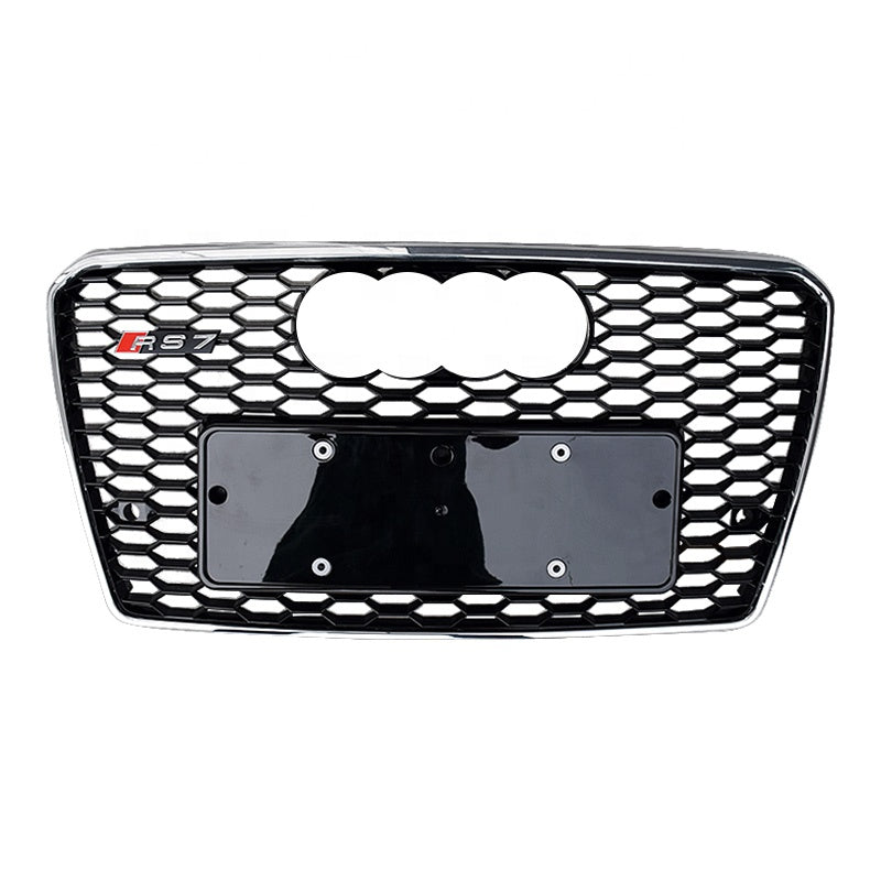 RS Honeycomb Front Grille for 2009-2015 Audi A7/S7 C7 Models