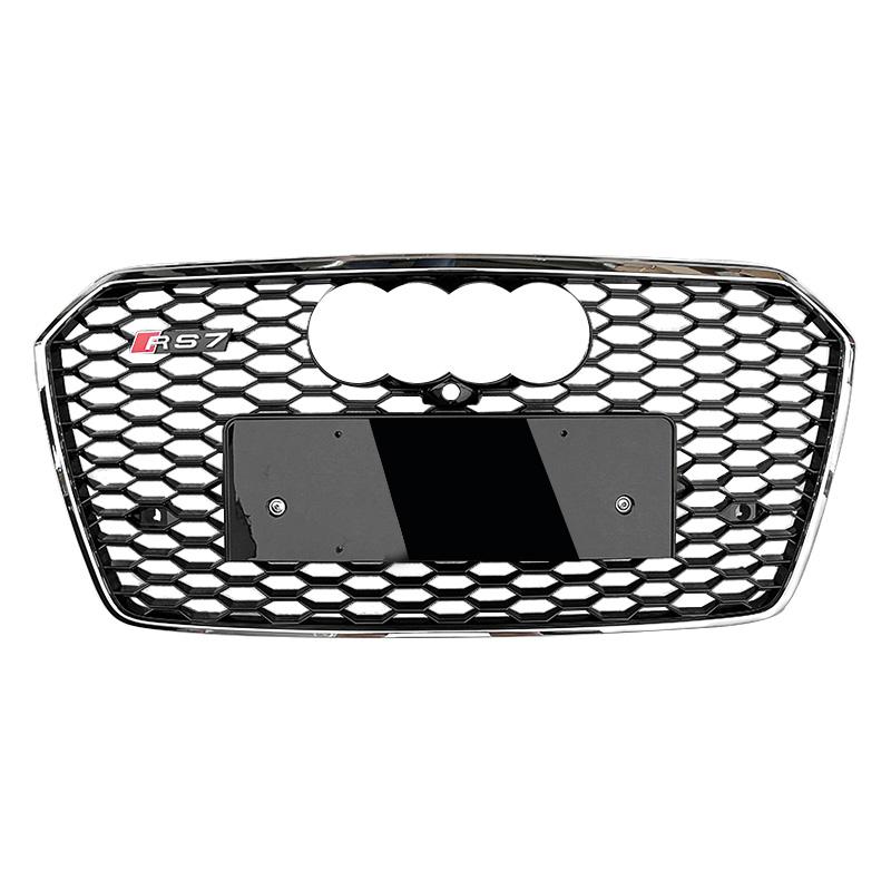 RS Honeycomb Front Grille for 2016-2018 Audi A7/S7 C7.5 Models