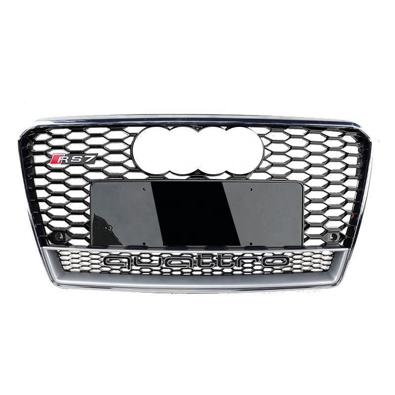 RS Honeycomb Front Grille for 2009-2015 Audi A7/S7/RS7 C7 Models - Enthusiast Brands