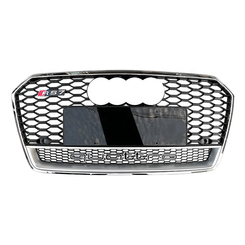RS Honeycomb Front Grille for 2016-2018 Audi A7/S7 C7.5 Models