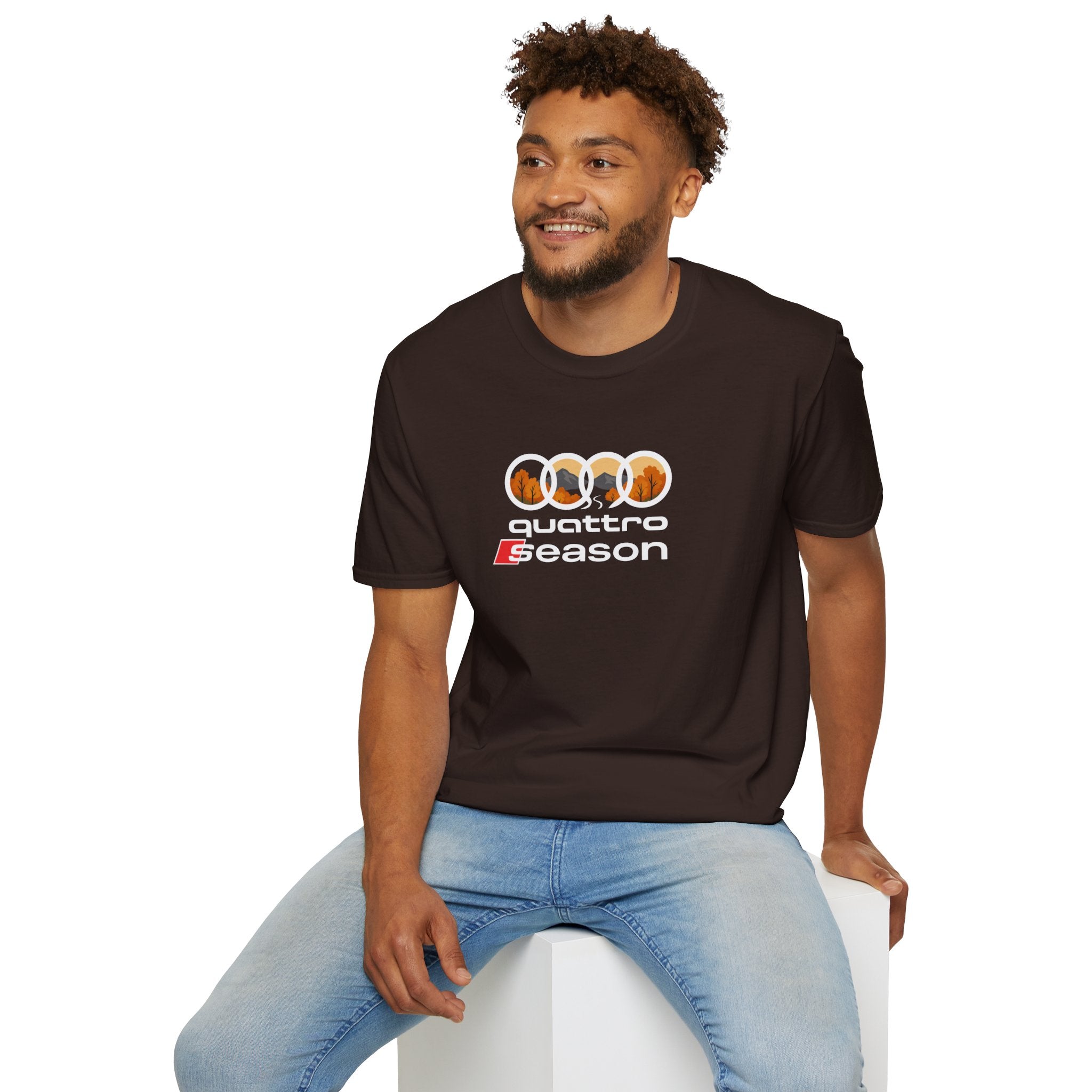Quattro Season Shirt Audi Inspired Fall Design Enthusiast Tee