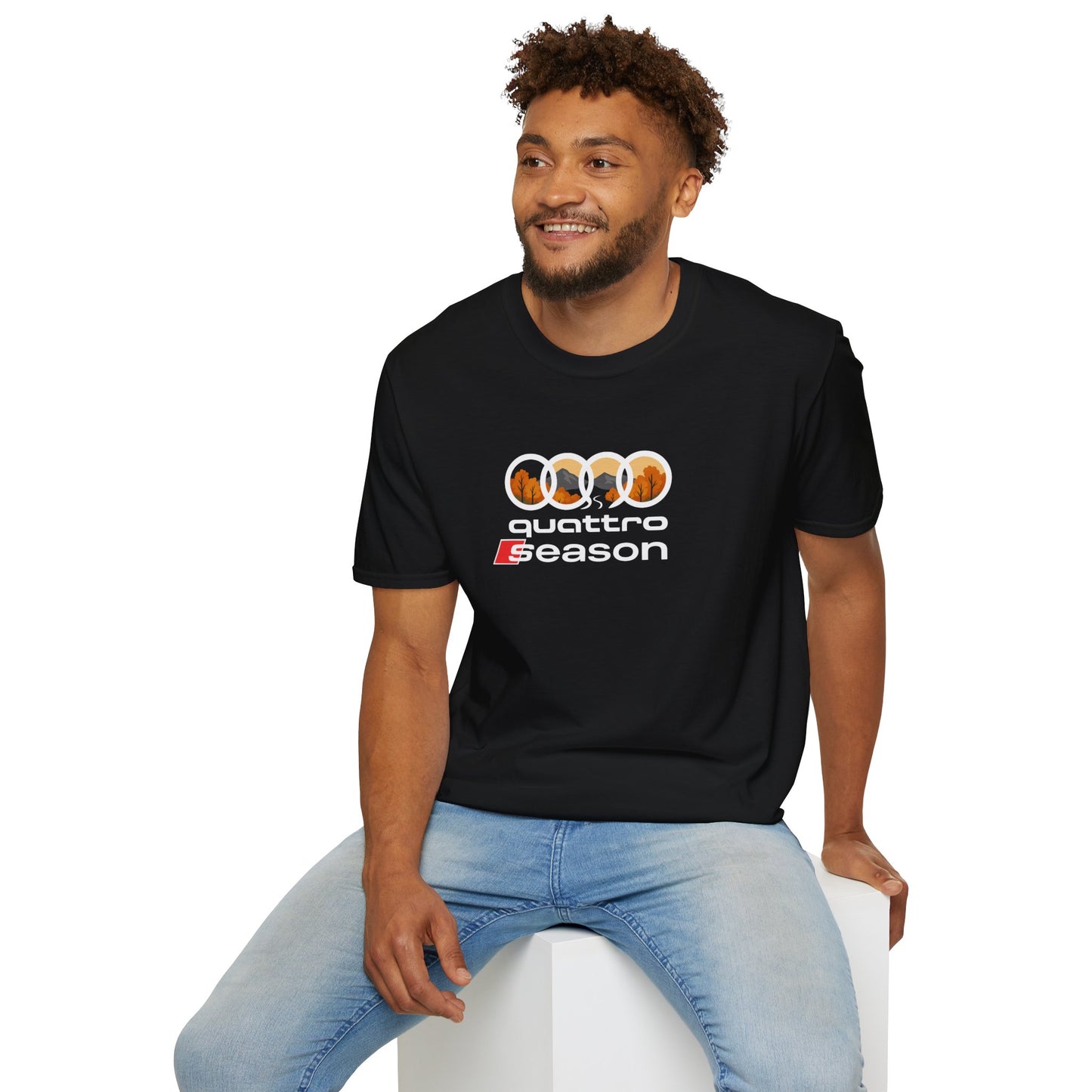 Quattro Season Shirt Audi Inspired Fall Design Enthusiast Tee