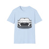 RS6 Avant Silhouette T-Shirt – Front & Rear Minimalist Design for Audi Enthusiasts