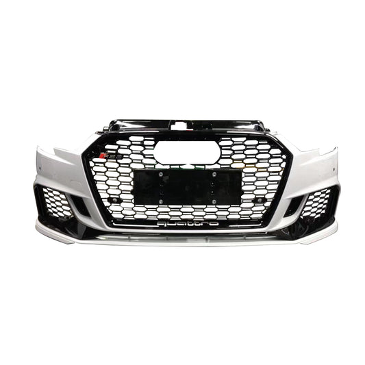 2017-2019 Audi A3/S3 RS3 Style Front Bumper – Sedan with ACC Radar Hole