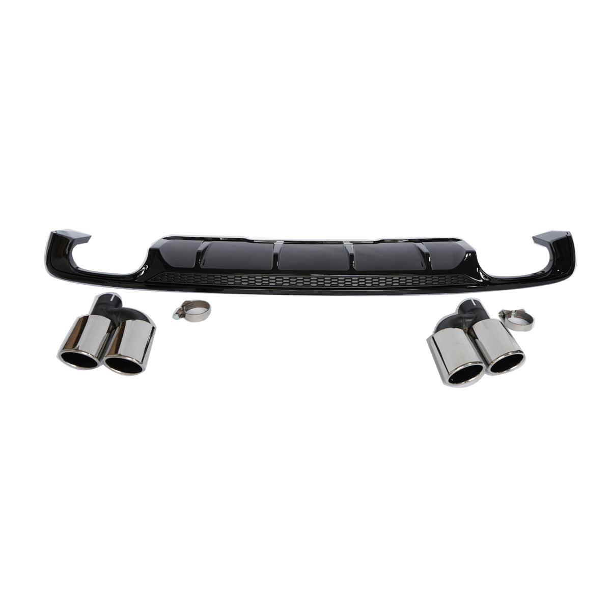 2017-2019 Audi A4/S4 — KB & S4 Style Rear Diffuser