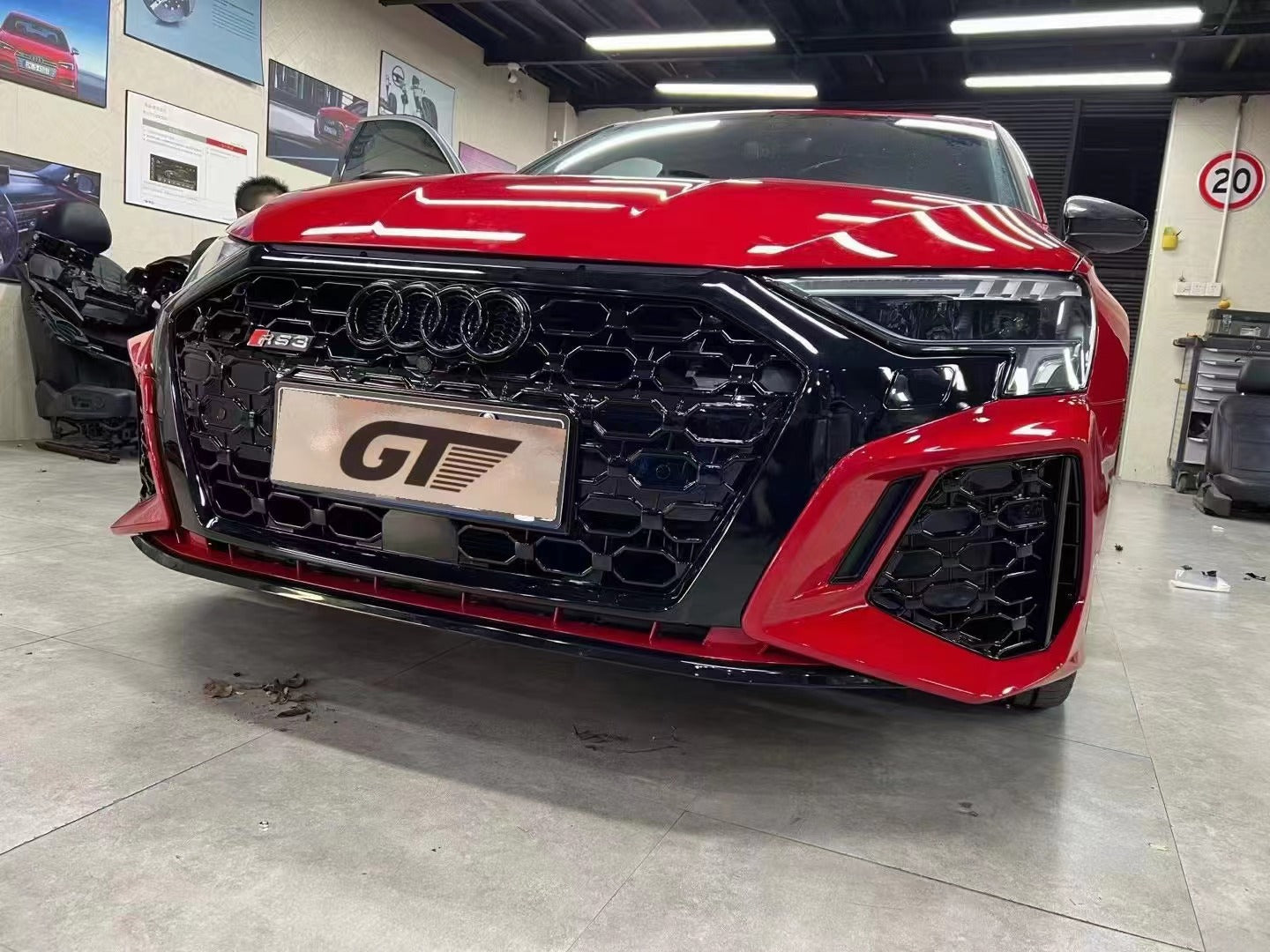 2020-2024 Audi A3/S3 RS3 Style Front Bumper