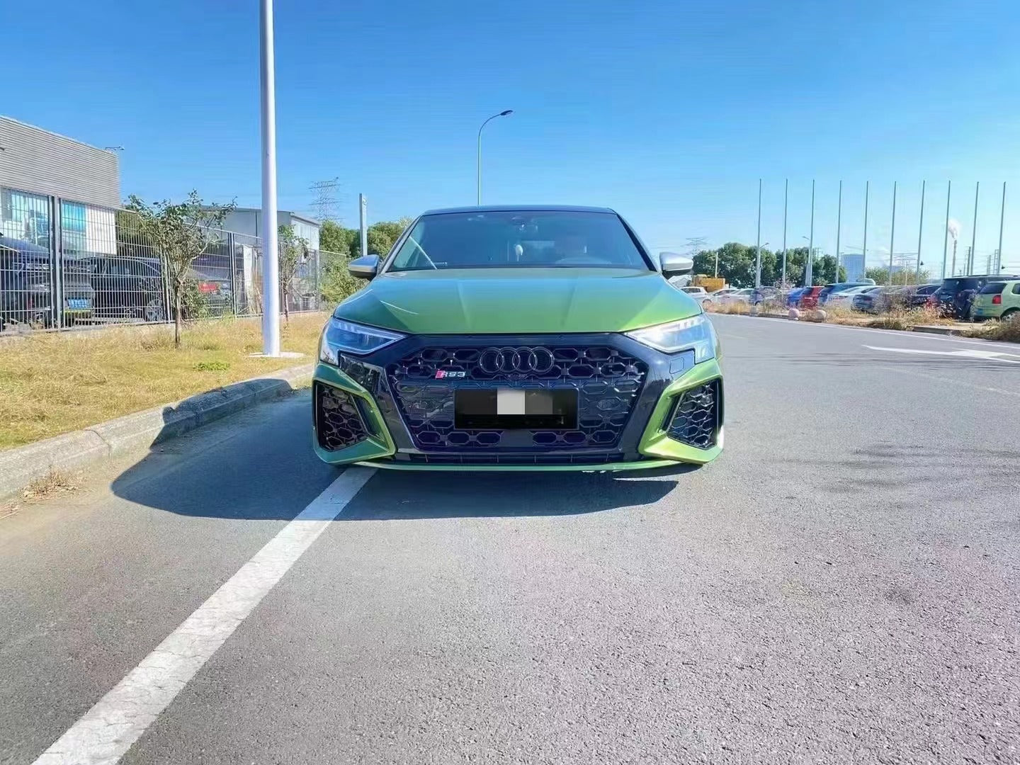 2020-2024 Audi A3/S3 RS3 Style Front Bumper