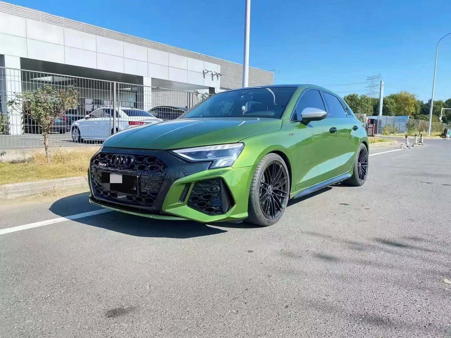 2020-2024 Audi A3/S3 RS3 Style Front Bumper
