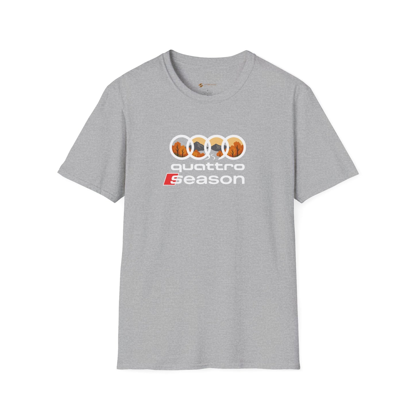 Quattro Season Shirt Audi Inspired Fall Design Enthusiast Tee