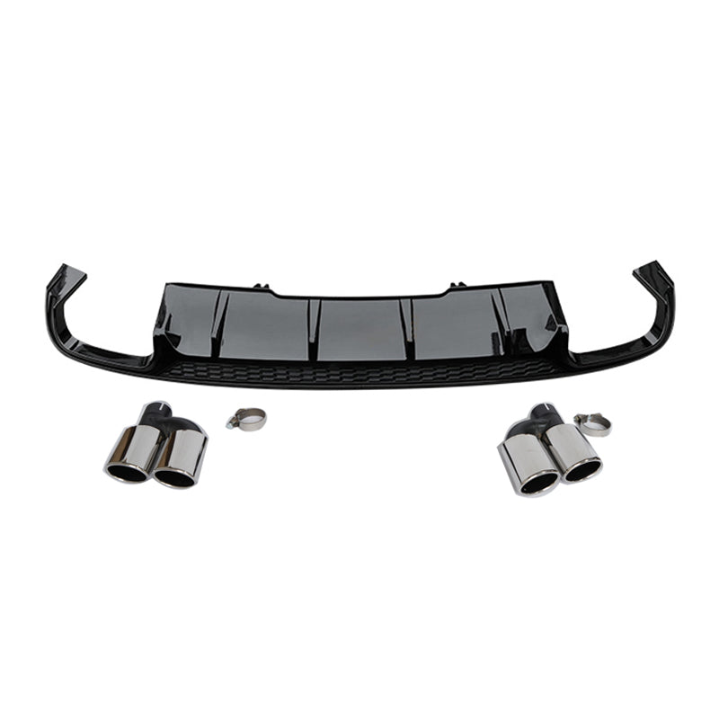 2017-2019 Audi A4/S4 — KB & S4 Style Rear Diffuser