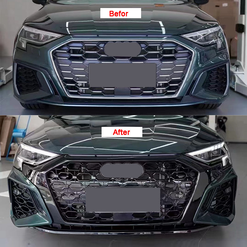 2020-2024 Audi A3/S3 RS3 Style Front Bumper