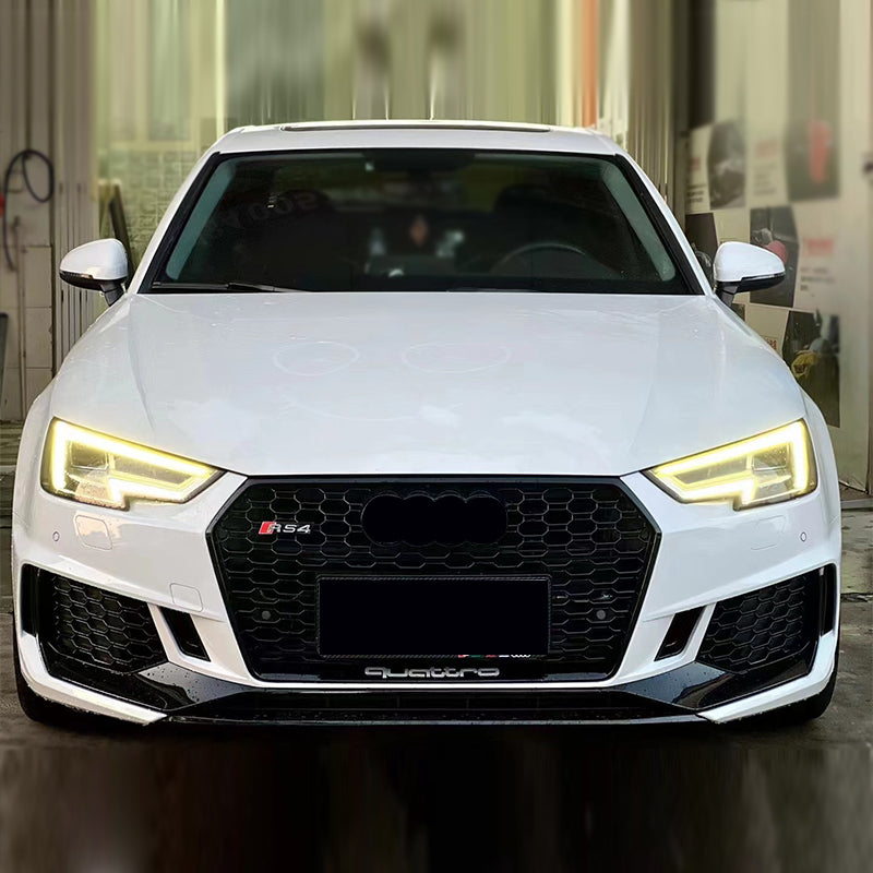 2017-2019 Audi A4/S4 RS4 Style Front Bumper Conversion