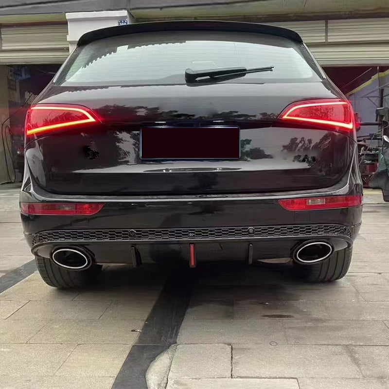 2009-2017 Audi Q5 — RSQ5 Style Rear Diffuser with Exhaust Tips