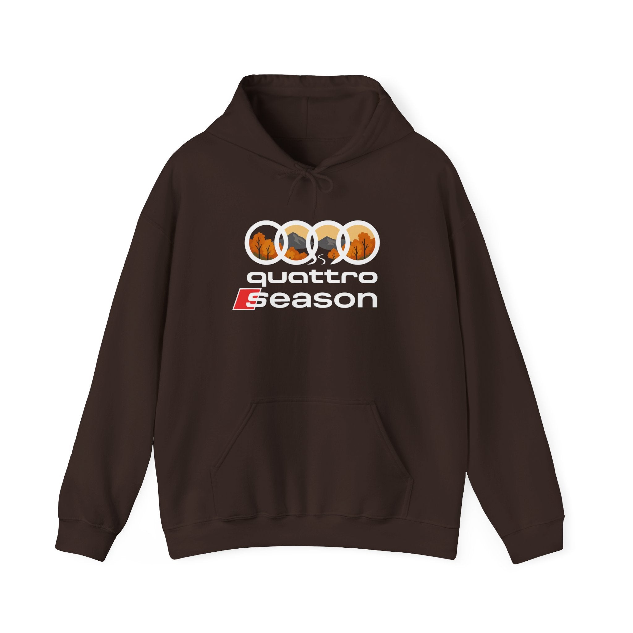 Quattro Season Hoodie Audi Quattro-Inspired Sweatshirt Euro Car Enthusiast Apparel
