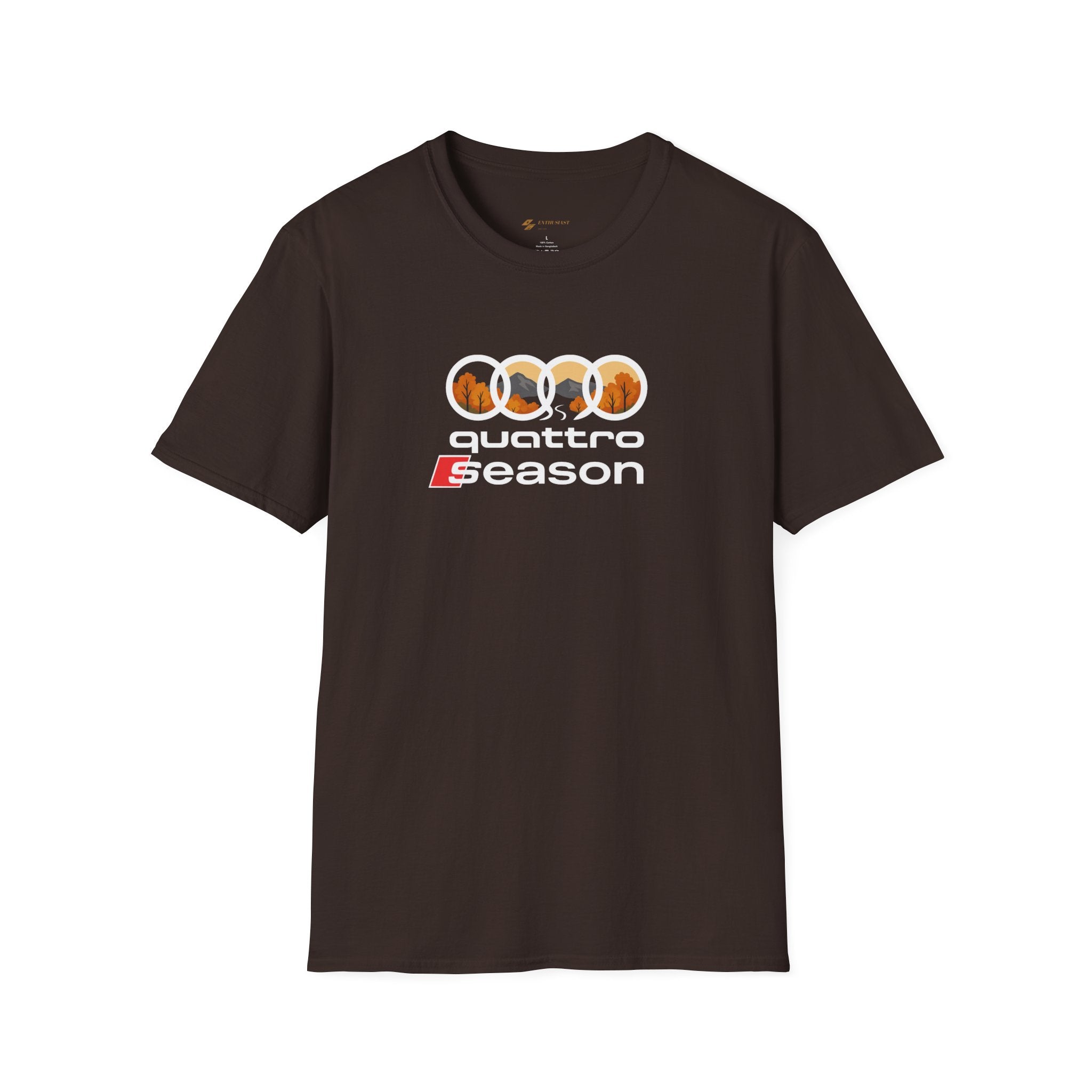 Quattro Season Shirt Audi Inspired Fall Design Enthusiast Tee