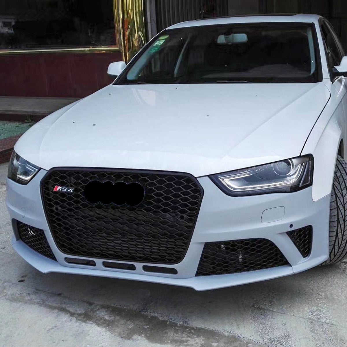 2013-2016 Audi A4/S4 RS4 Style Front Bumper Conversion