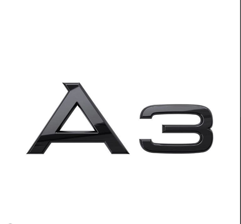 Black Optics Emblem Sets for Audi Models
