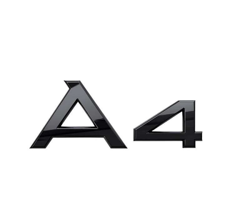 Black Optics Emblem Sets for Audi Models