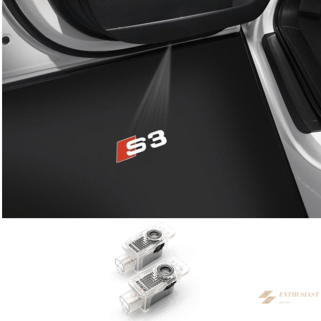 Audi LED Door Projector Puddle Lights 2 Piece Set