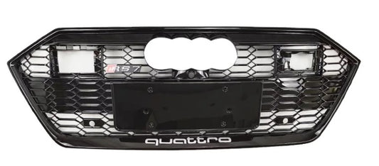 RS Honeycomb Front Grille for 2019-2023 Audi A7/S7C8 Models