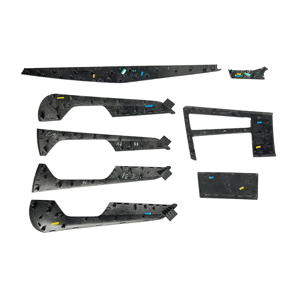 Carbon Fiber Interior Trim Set for Audi A6 / A7 C8 (2020+) – 8pc Full Kit