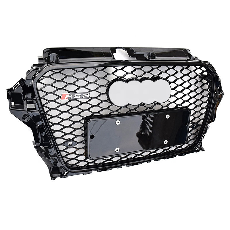 RS3 Black Frame / Black Net — 2013-2016 Audi A3/S3 8V