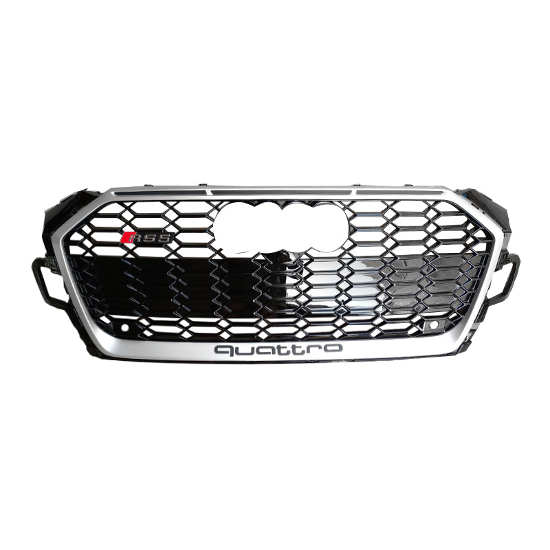RS Honeycomb Front Grille for 2020-2024 Audi A5/S5 B9.5 Models